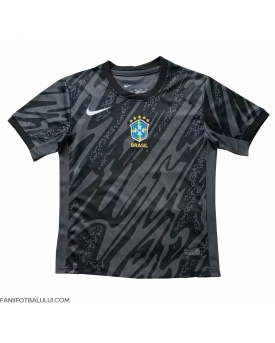 Brazilia Portarii Tricou Fotbal Replică Copa America 2024 Barbati Deplasare